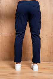 Capo Utility Regular Cargo Pants - Navy