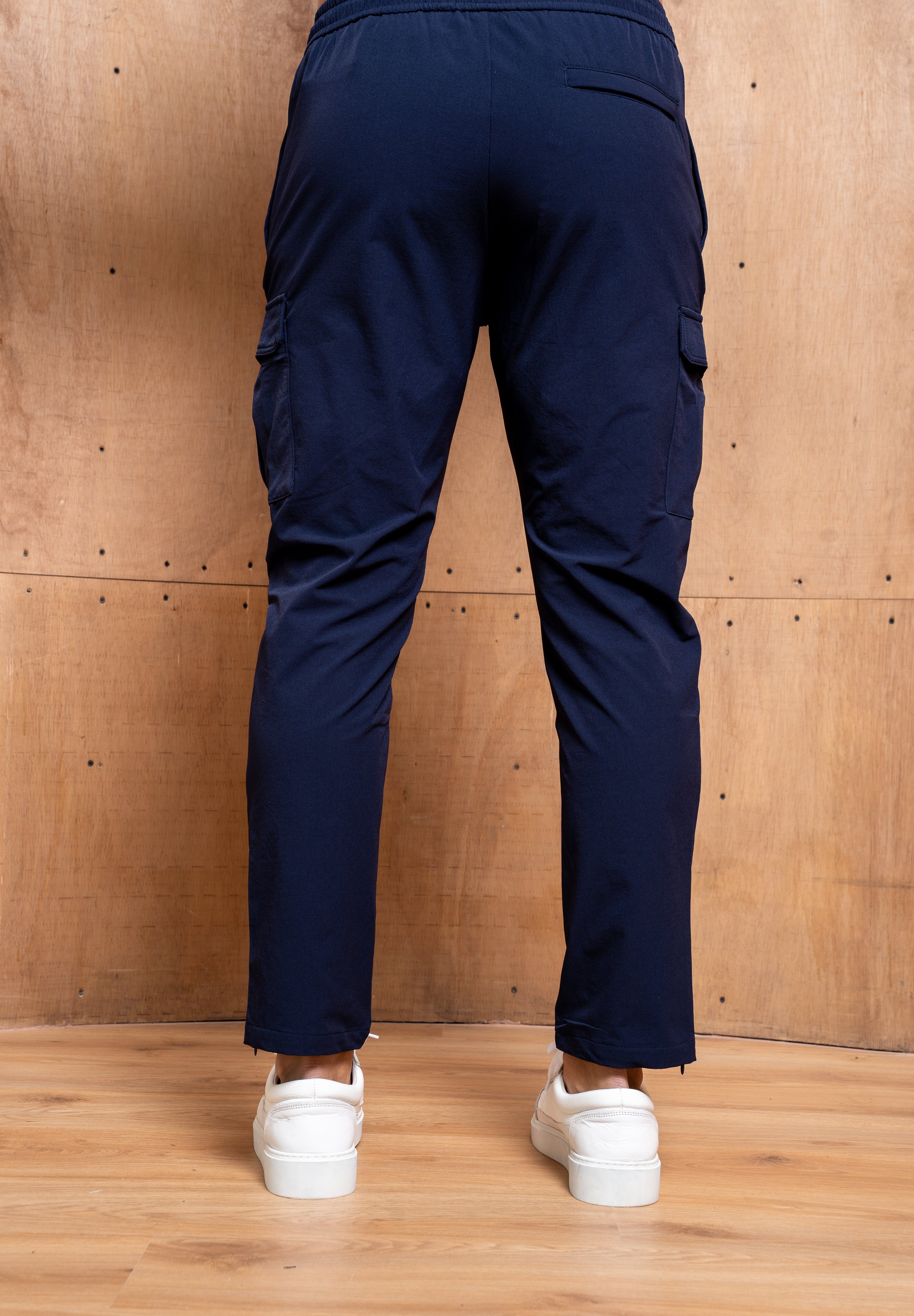 Capo Utility Regular Cargo Pants - Navy