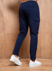 Capo Utility Regular Cargo Pants - Navy