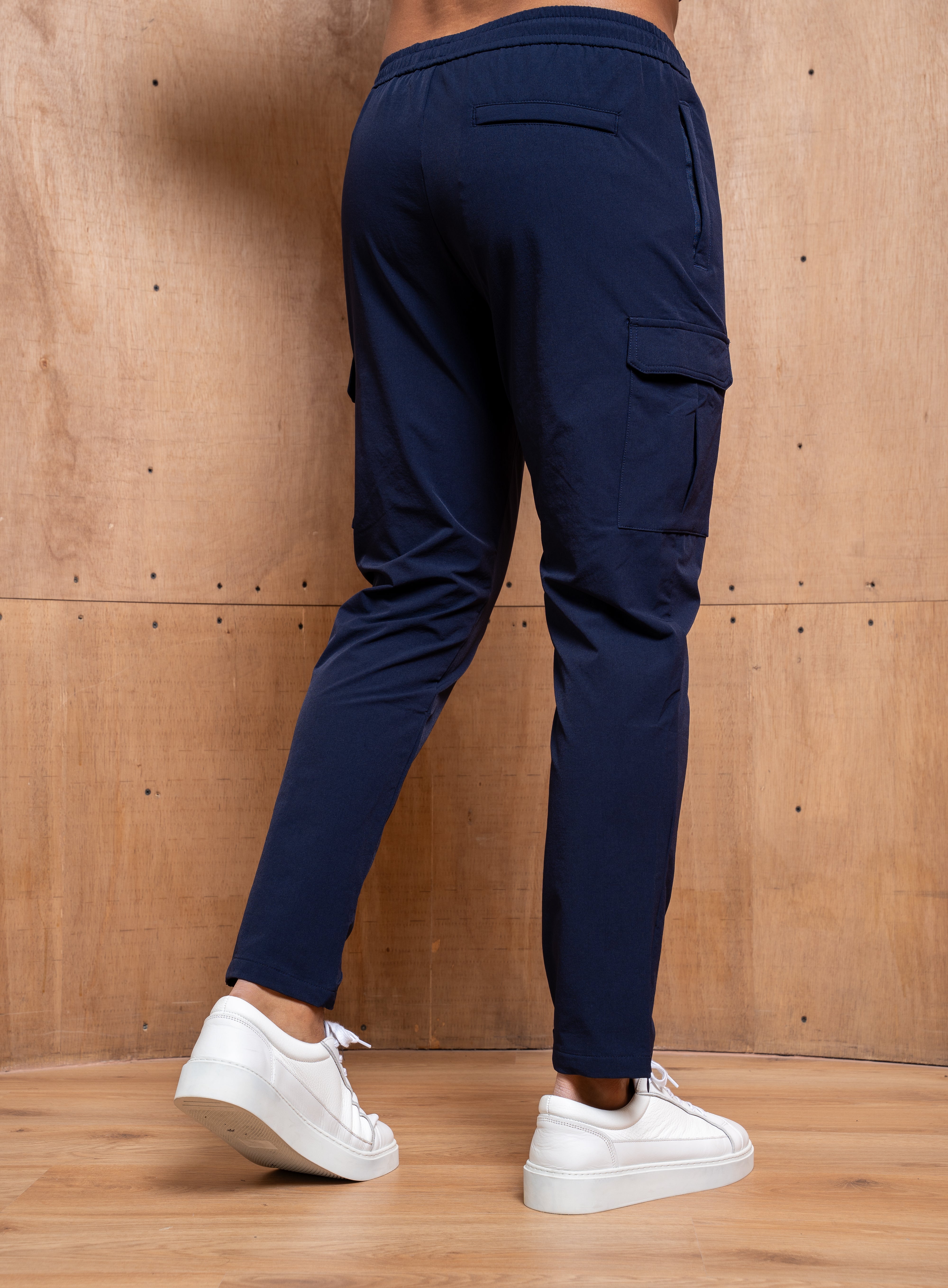 Capo Utility Regular Cargo Pants - Navy