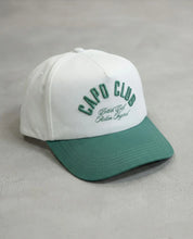 Capo Club Baseball Cap - Cream/Green