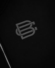 Bénir Club Match Day Zip Hoodie - Matte Black