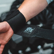 16" Villain Sidekick Wrist Wraps - Blackout