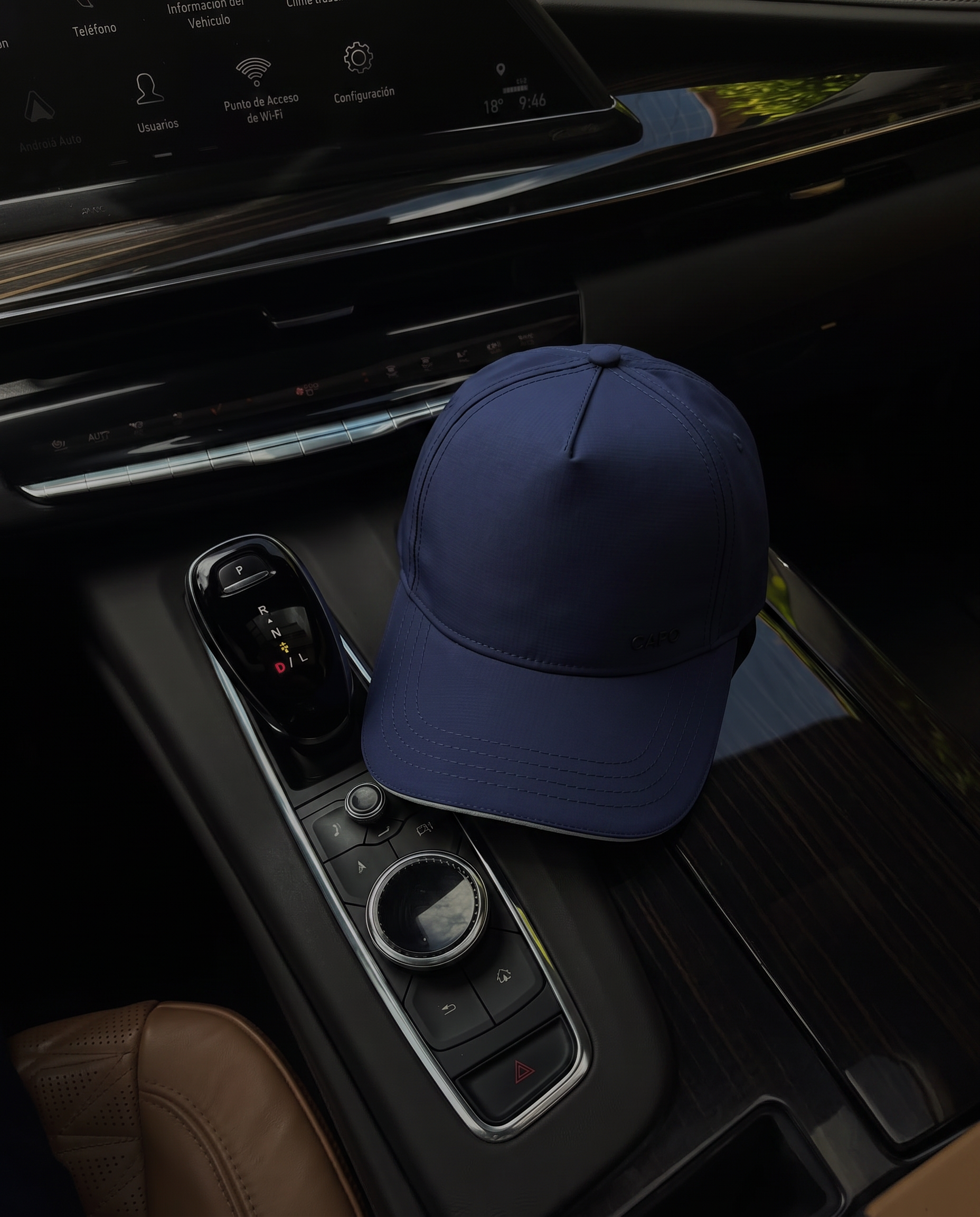 Capo Ripstop Baseball Hat - Navy