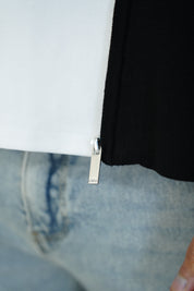 Capo Full Zip Double Pocket Cardigan - Black