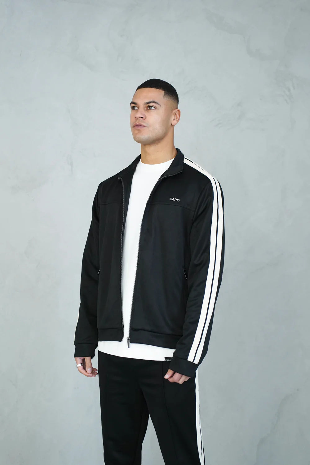 Capo Tape Track Jacket - Black