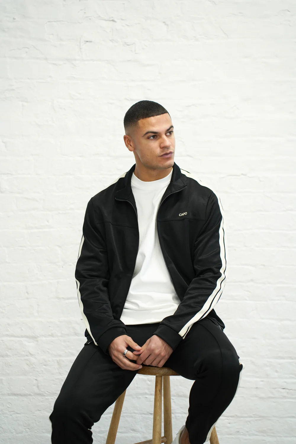 Capo Tape Track Jacket - Black