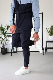 Capo TECHNICAL Track Pant - Navy/Light Blue