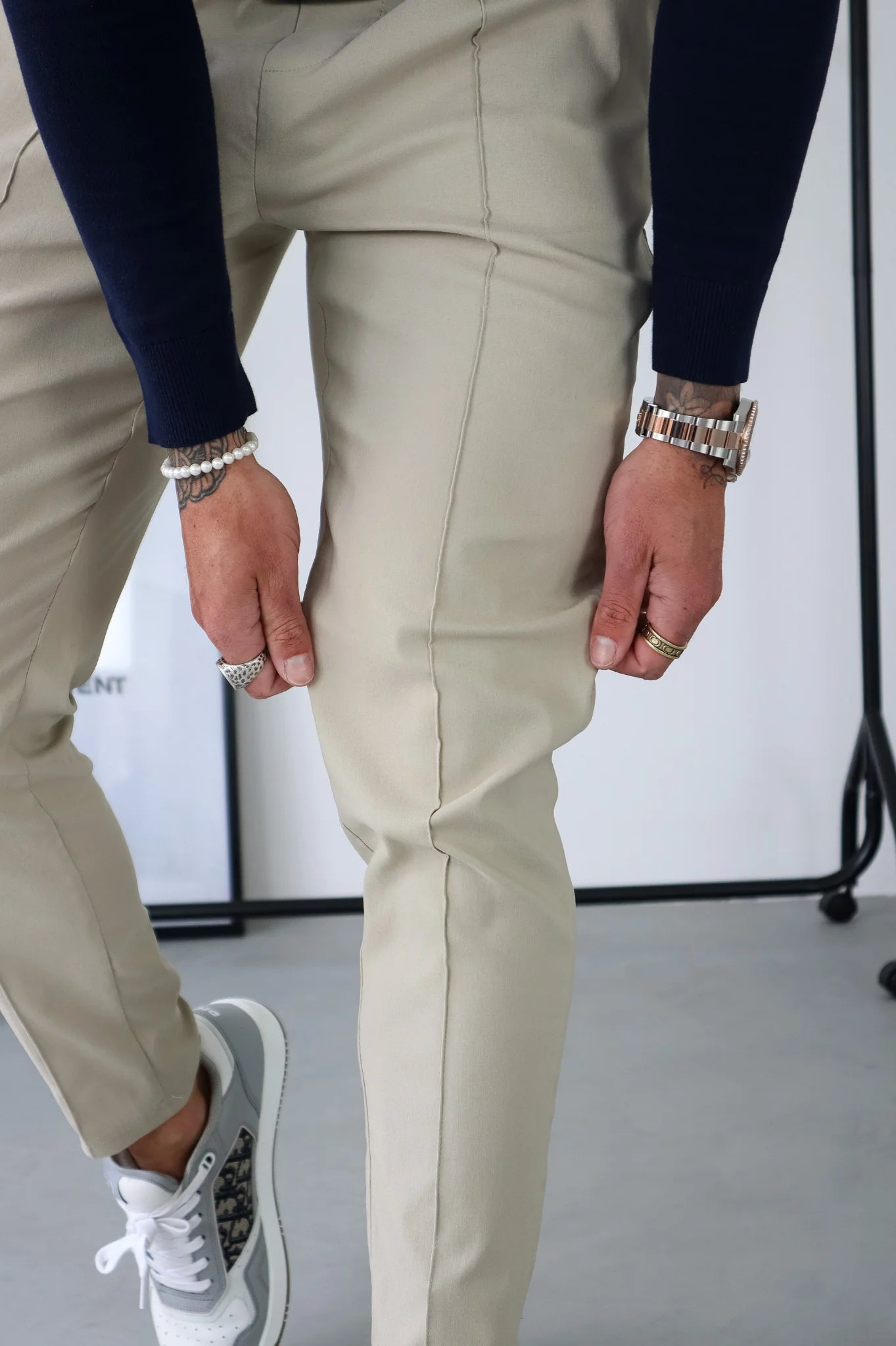 Capo SMART Trouser - Stone