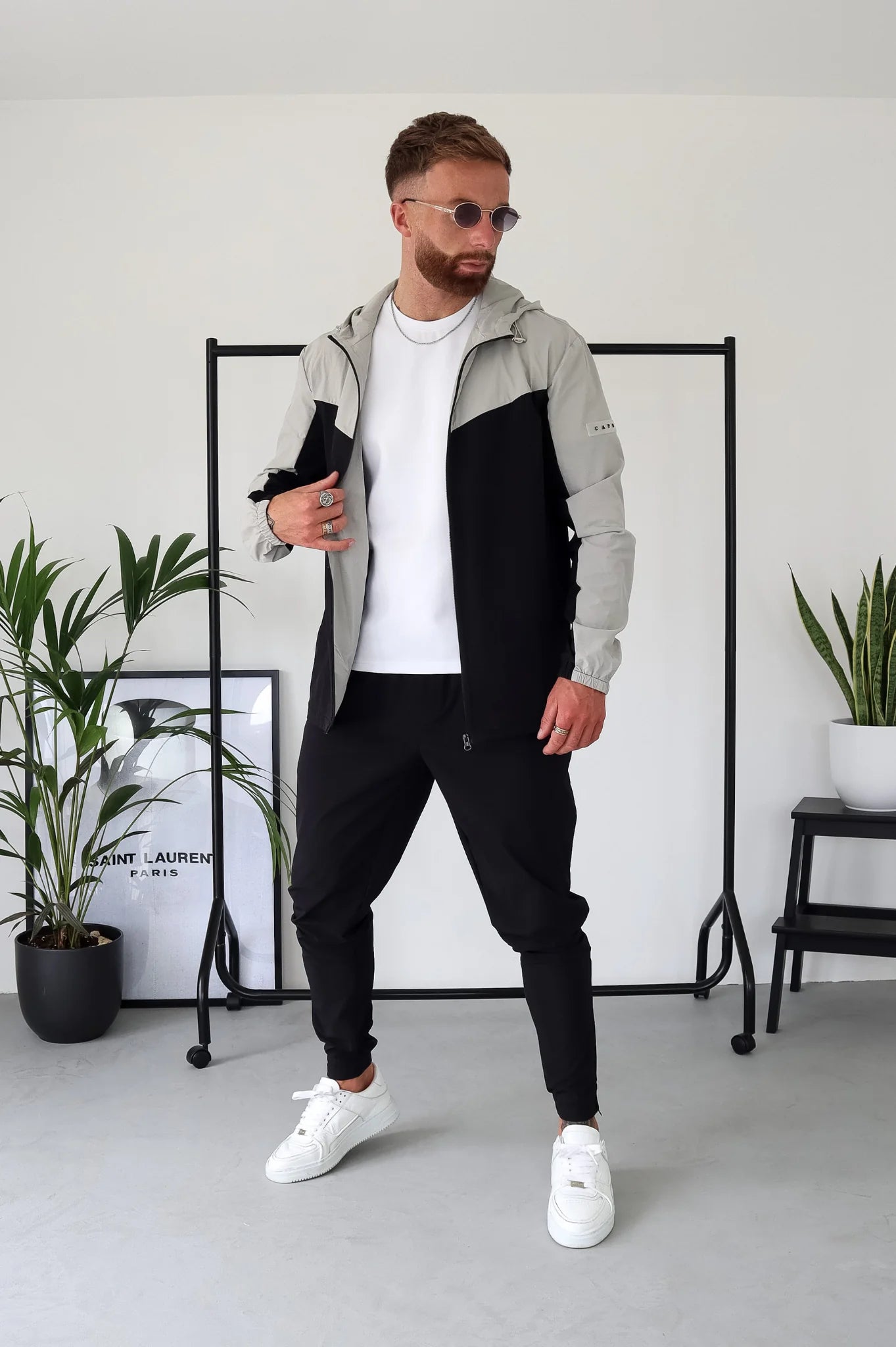 Capo TECHNICAL Track Jacket - Black / Grey