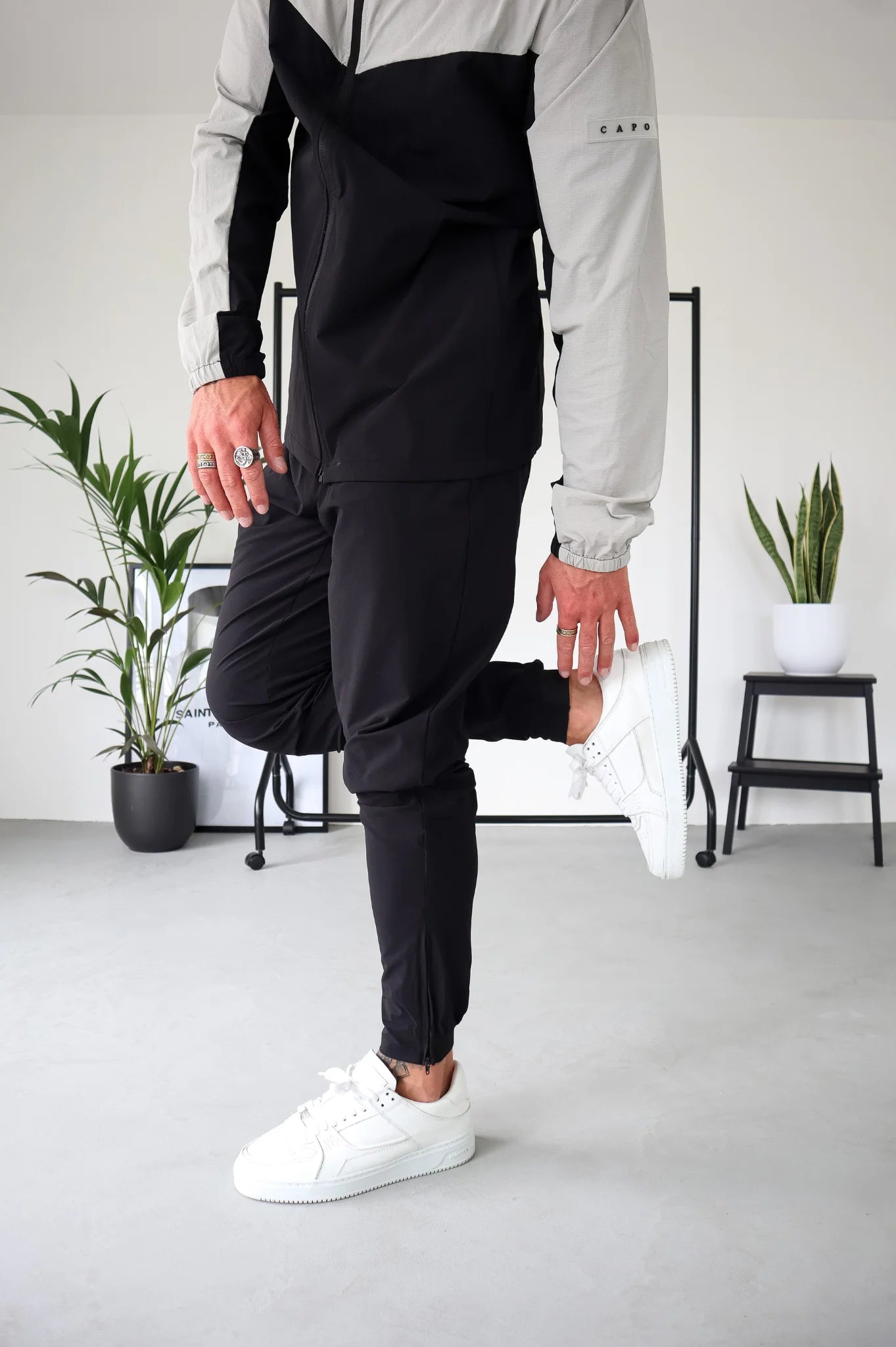 Capo TECHNICAL Track Pant - Black / Grey