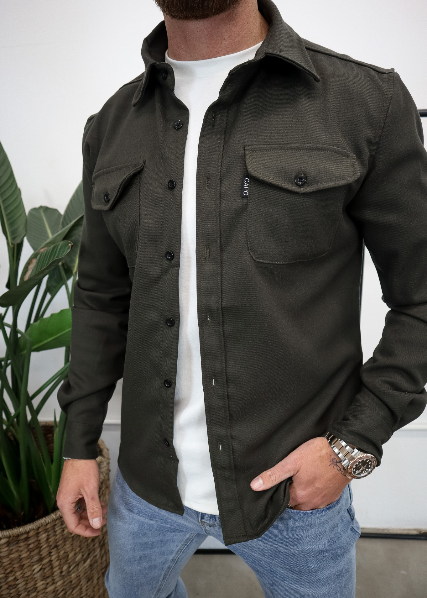 Capo OVERSHIRT - Khaki