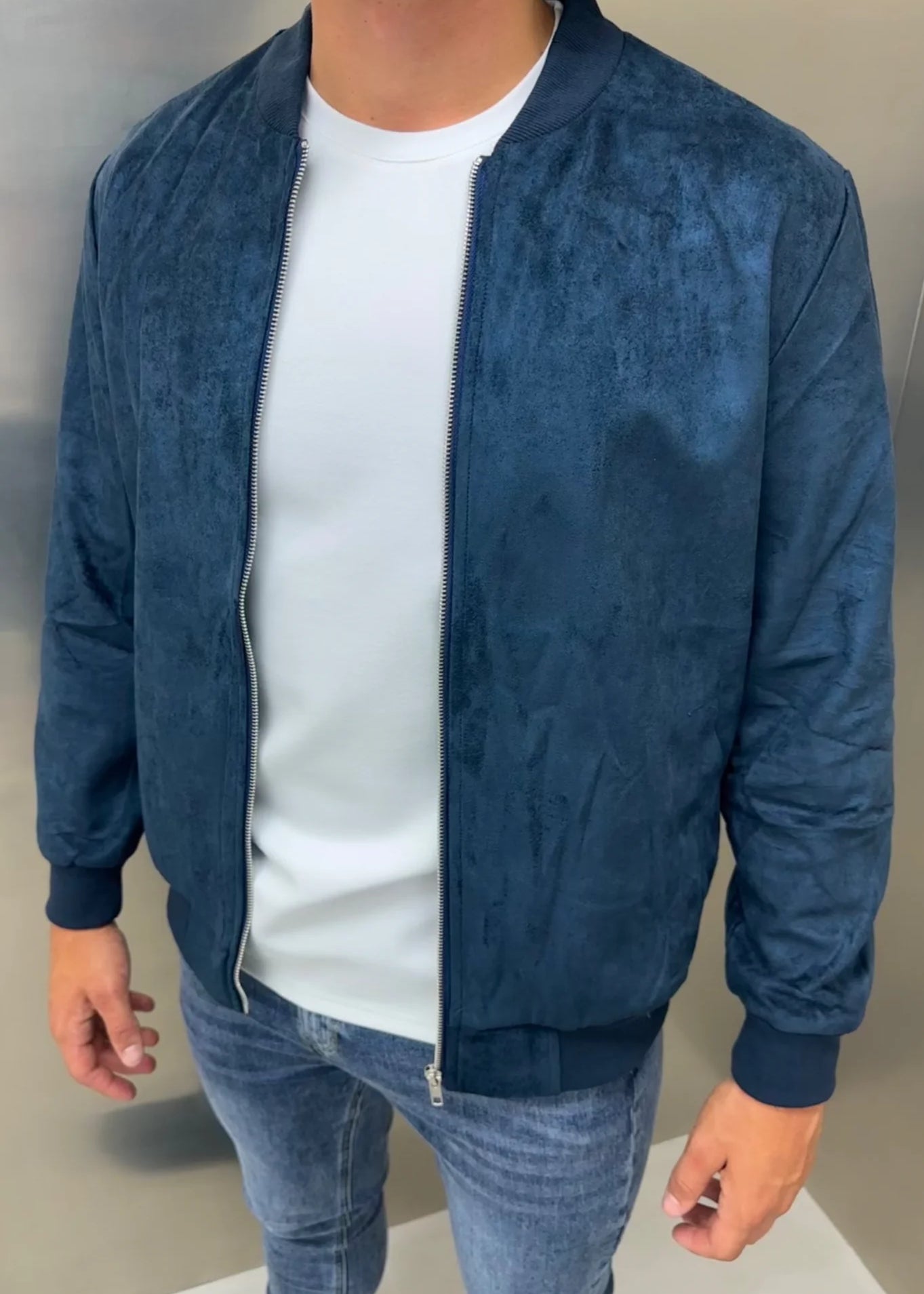 Capo SUEDE Bomber Jacket