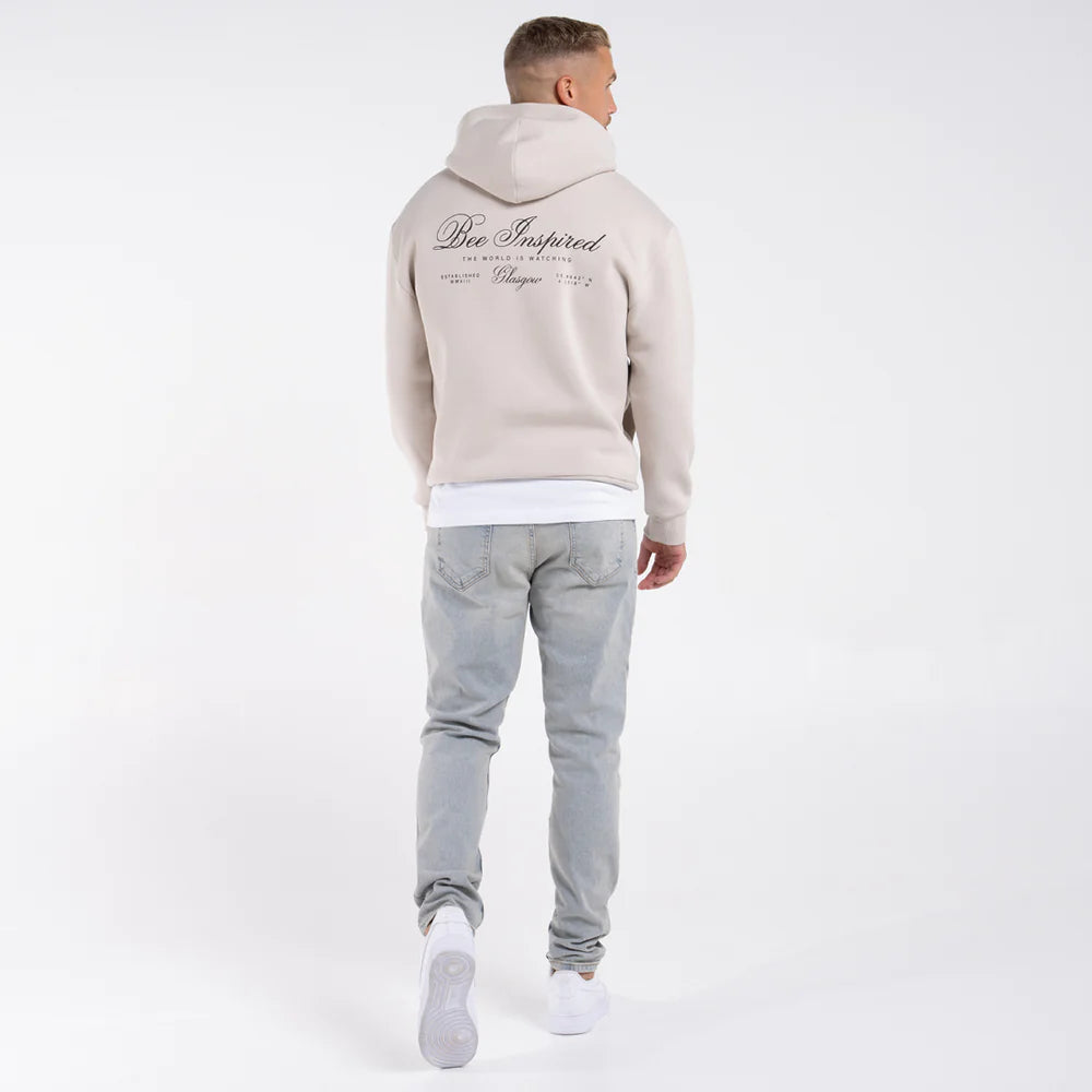 Bee Inspired Olise Hoodie - Cement