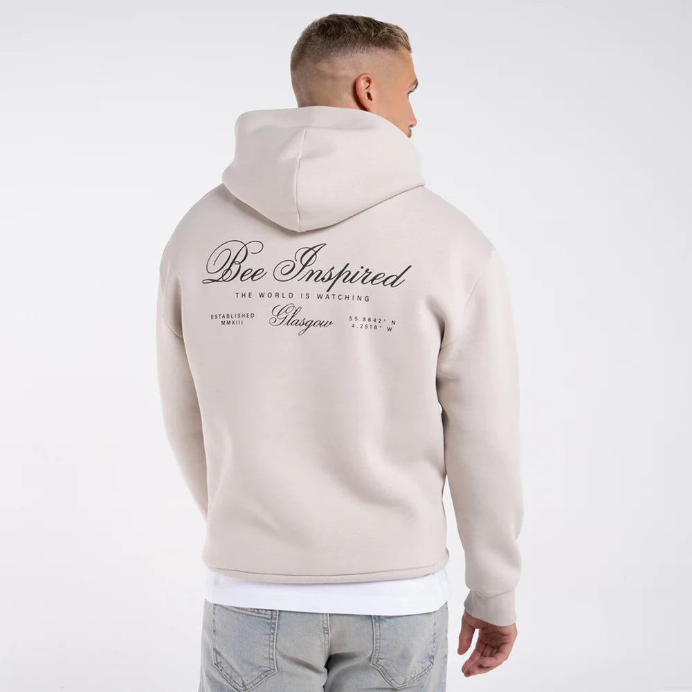 Bee Inspired Olise Hoodie - Cement