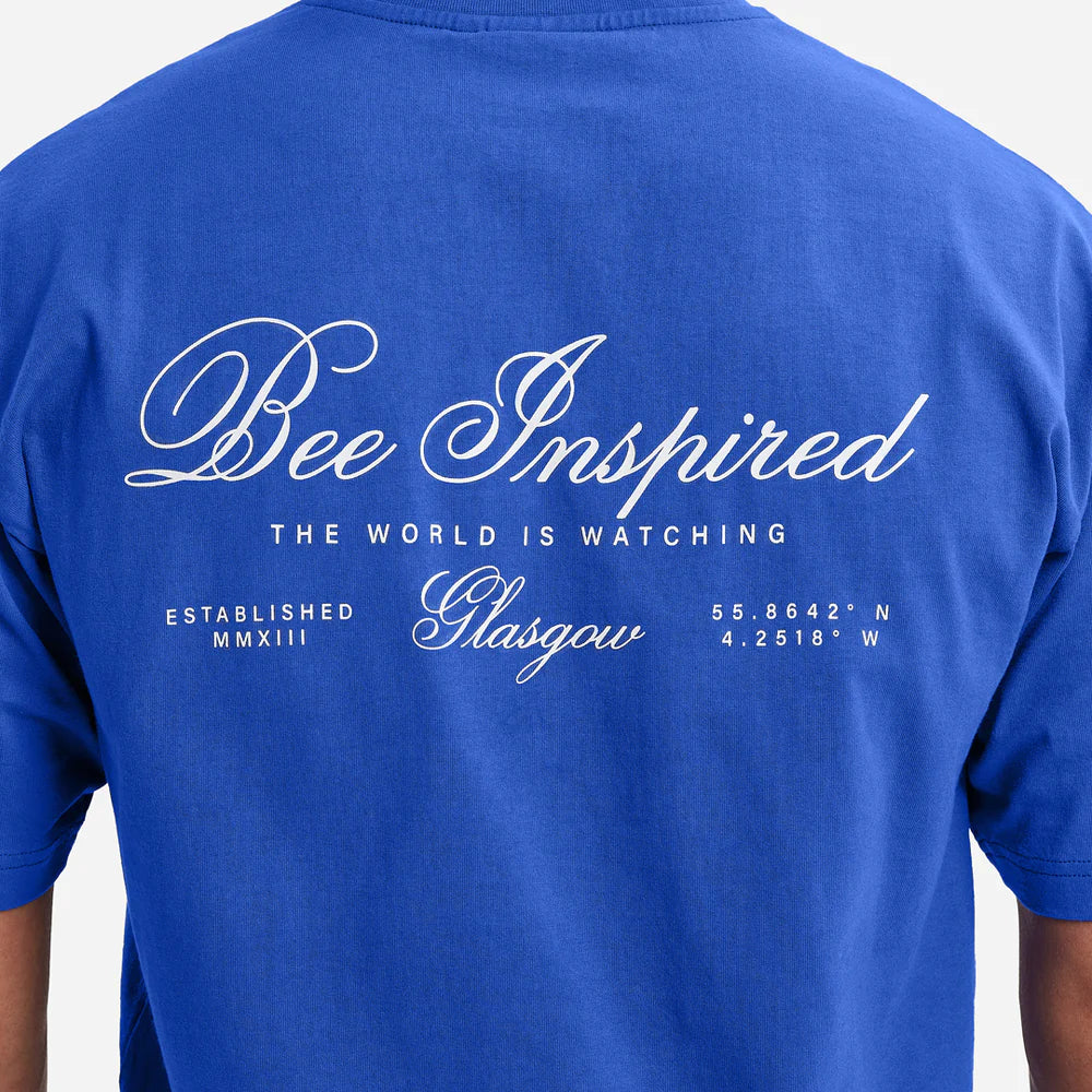 Bee Inspired Olise T-Shirt - Cobalt