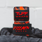 16" Villain Sidekick Wrist Wraps - Red Camo