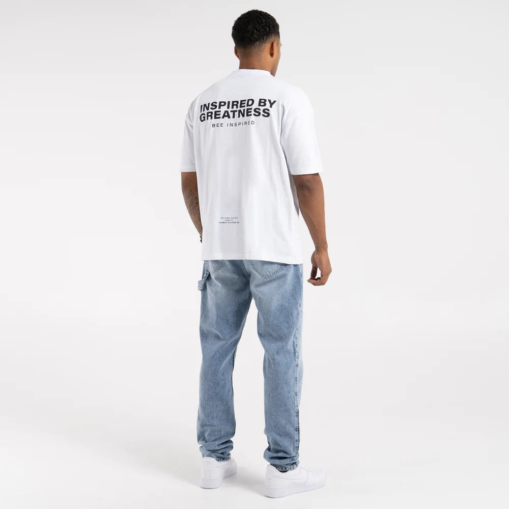 Bee Inspired Simms T-Shirt - White