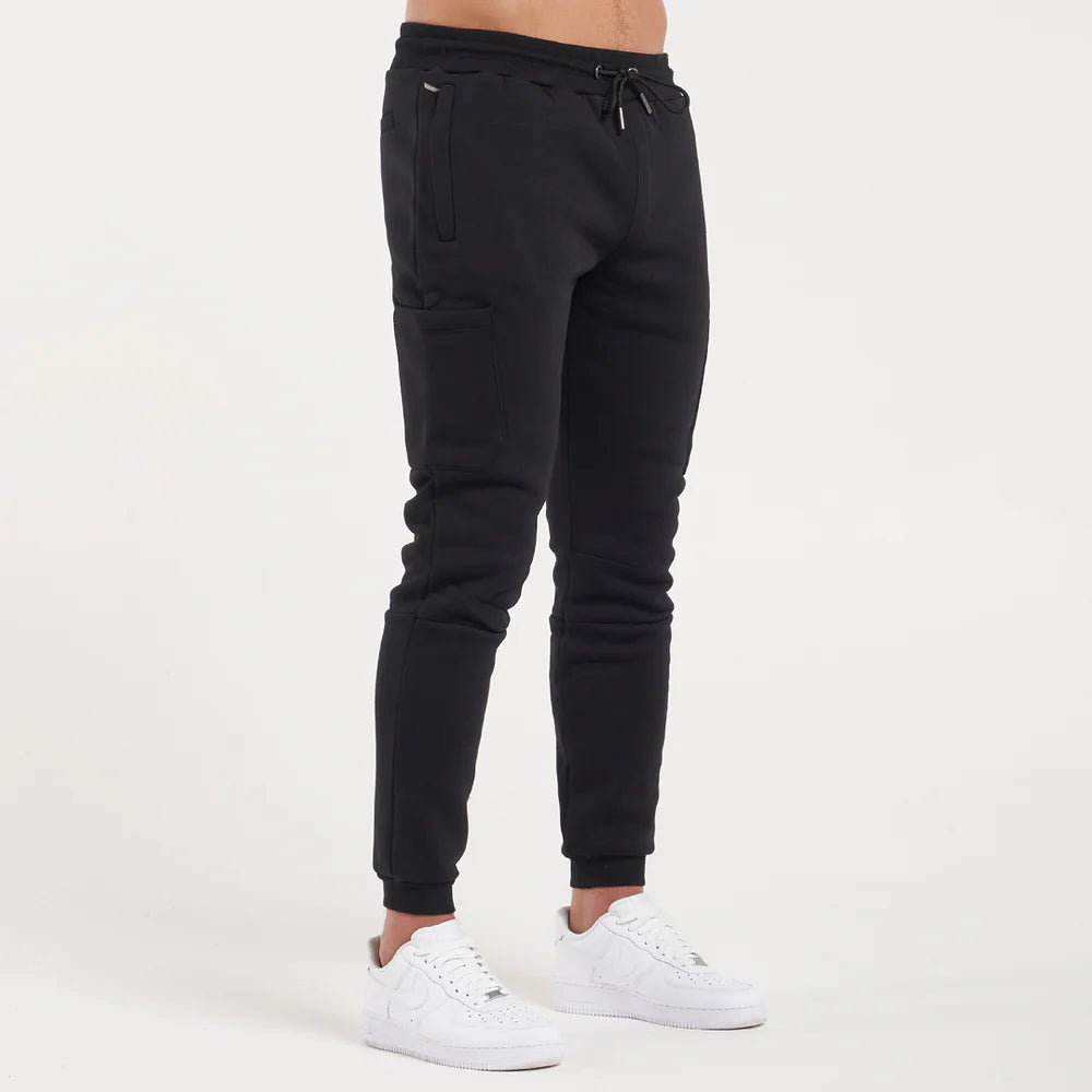 Bee Inspired Simms Cargo Jogpants - Black