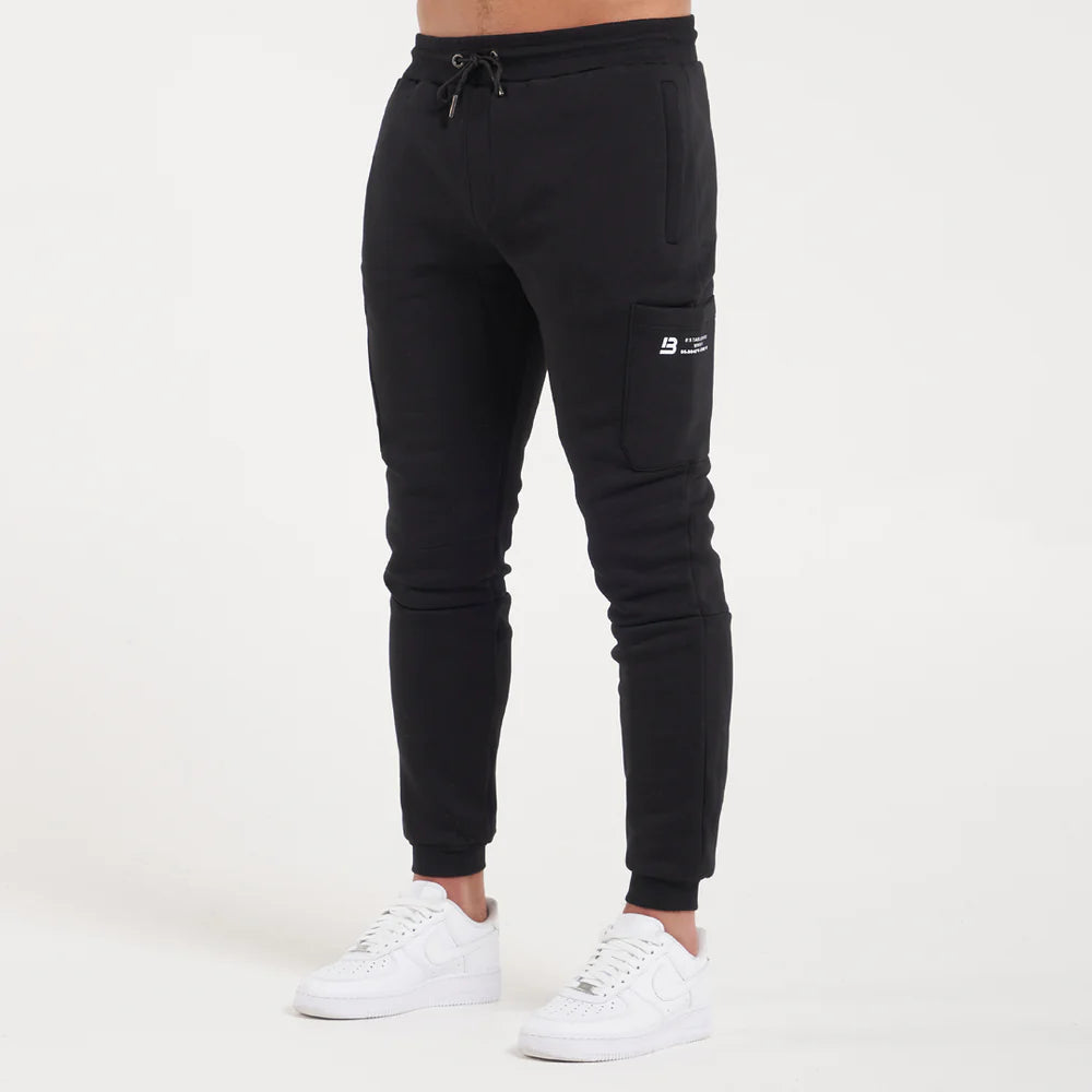 Bee Inspired Simms Cargo Jogpants - Black