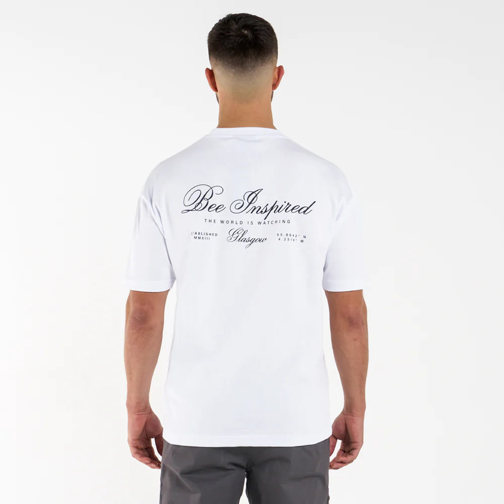 Bee Inspired Olise T-Shirt - White