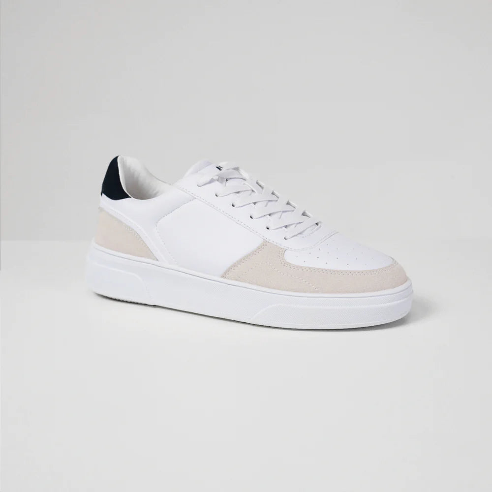 Vargas Trainer - White/Navy/Sand