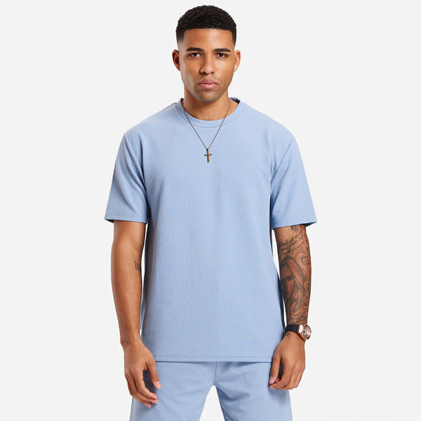 Leno T-Shirt - Cool Blue