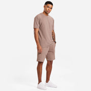 Leno Shorts - Taupe