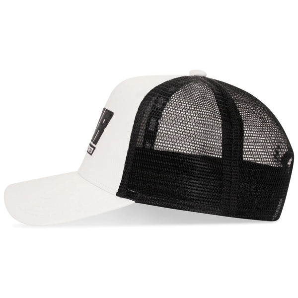 Sentier Mesh Trucker |  White Black