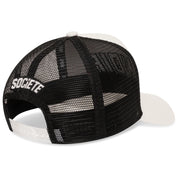Sentier Mesh Trucker |  White Black