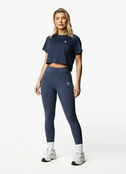 Gym King Flare Short Sleeve Tee - Navy