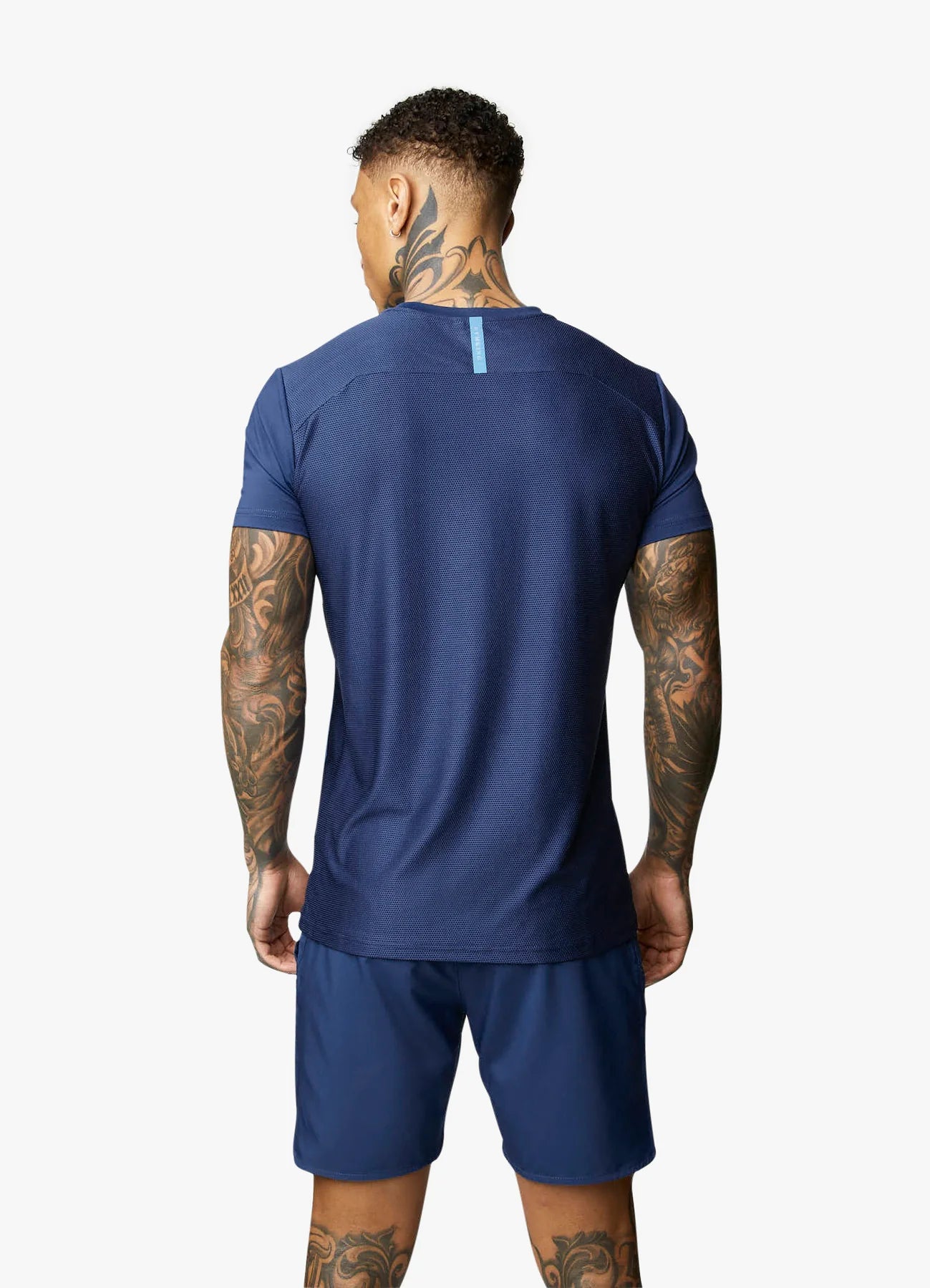 Gym King Flex Tee - Galaxy Blue