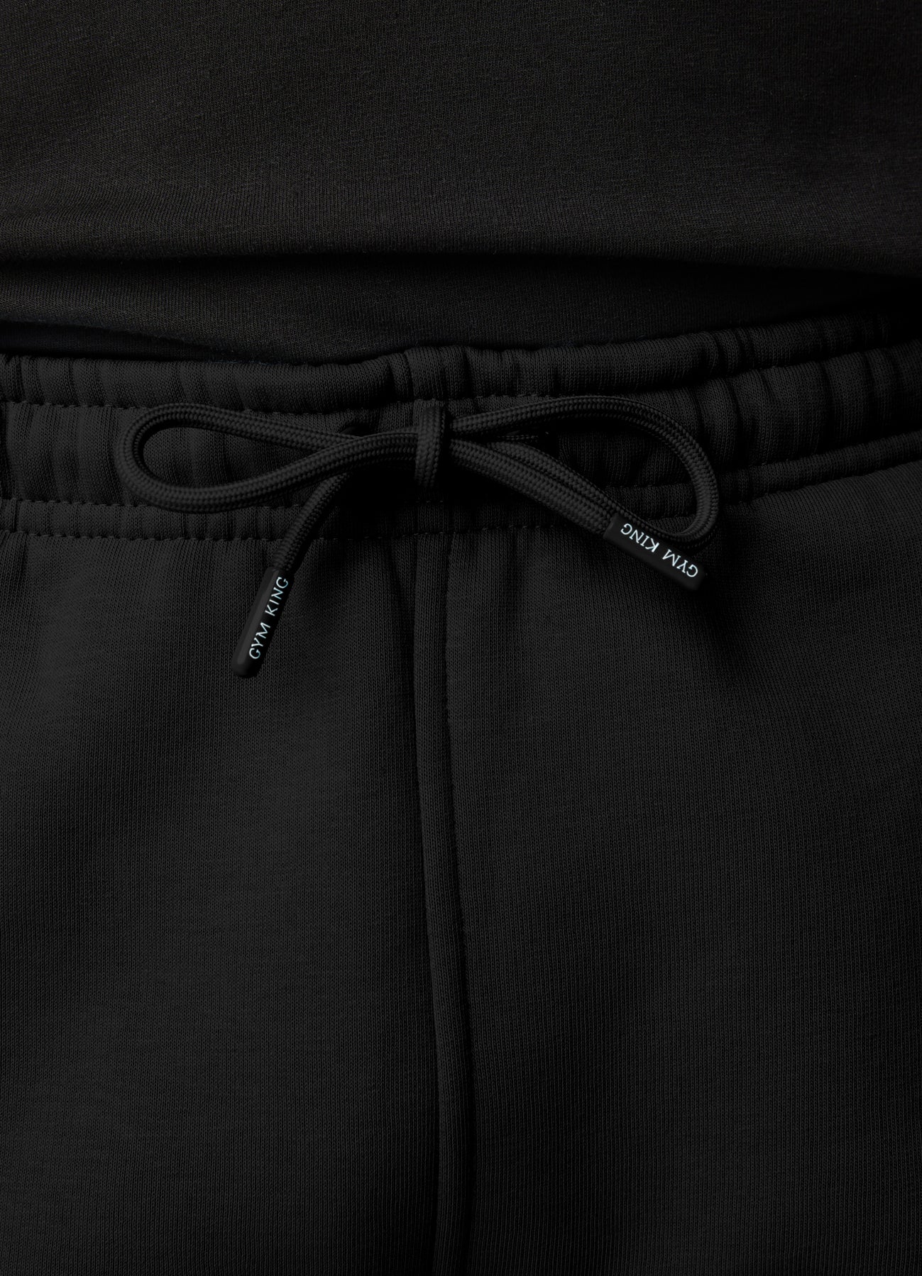 Gym King Fundamental Fleece Short - Black