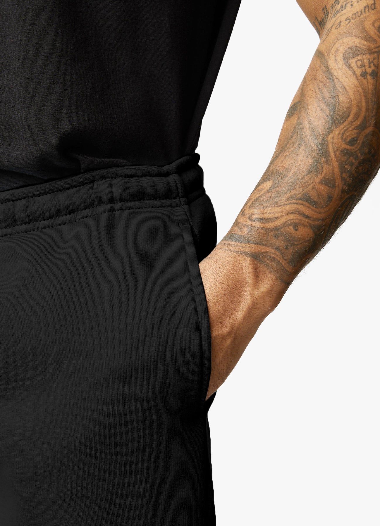 Gym King Fundamental Fleece Short - Black
