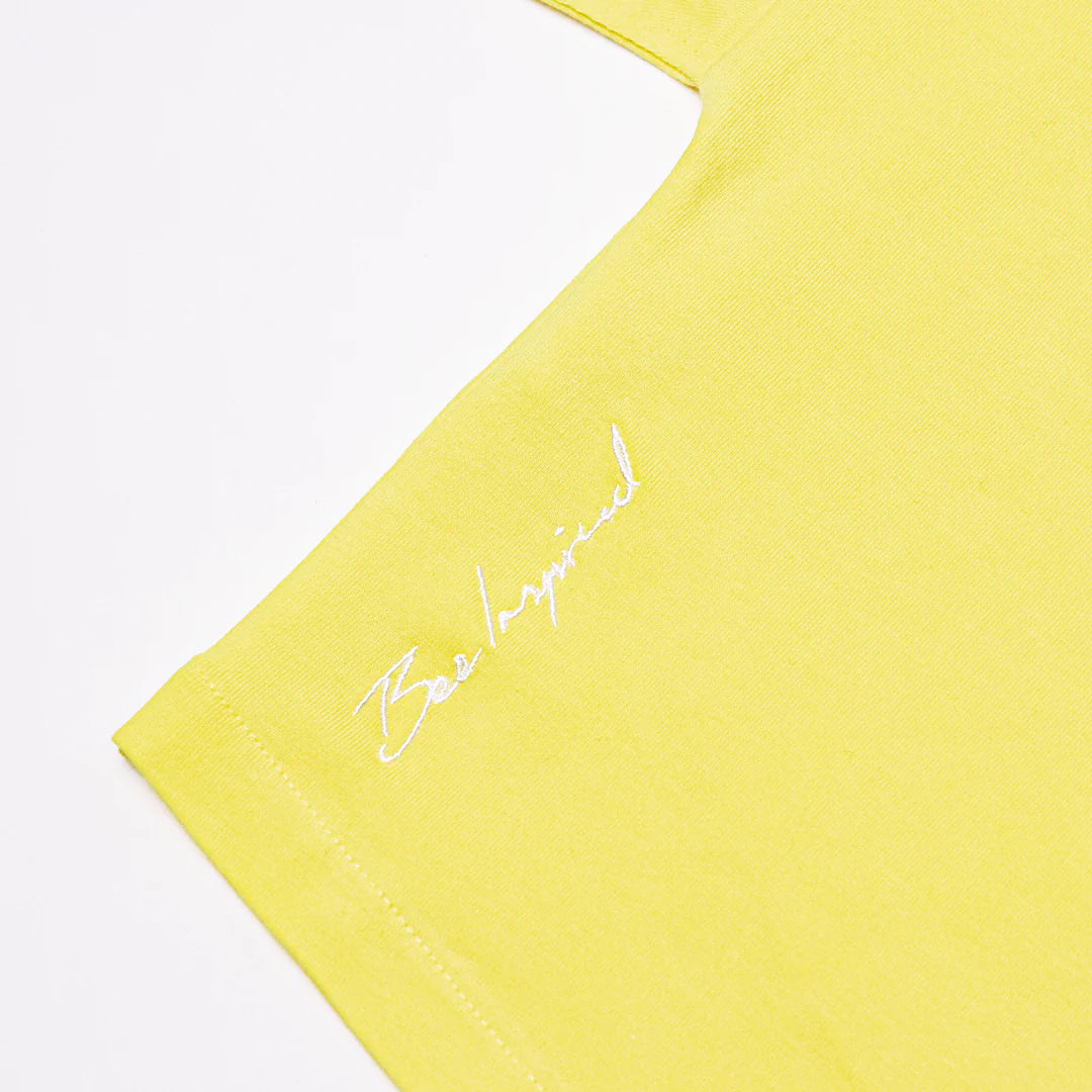 Womens Lifestyle T-Shirt - Light Yellow