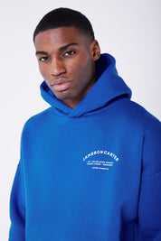 Louie Oversized Hoodie - Blue