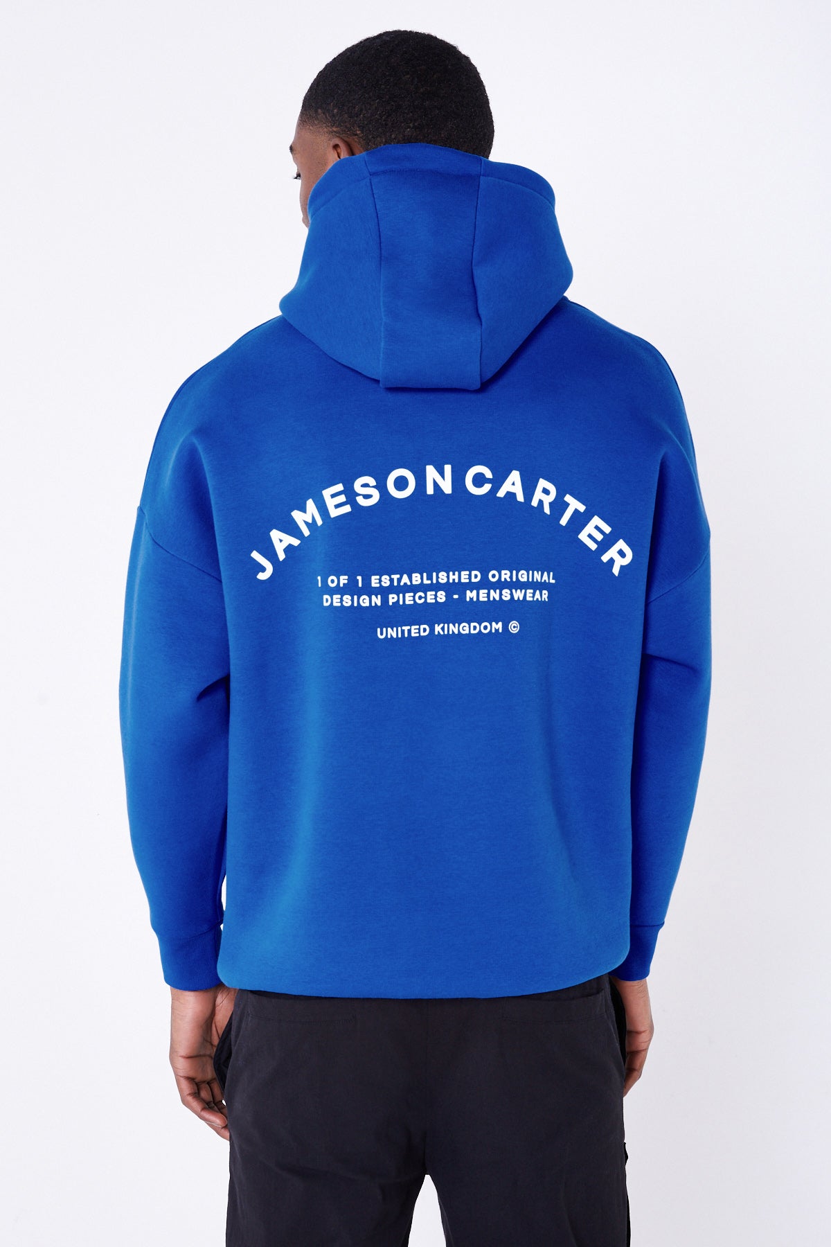Louie Oversized Hoodie - Blue
