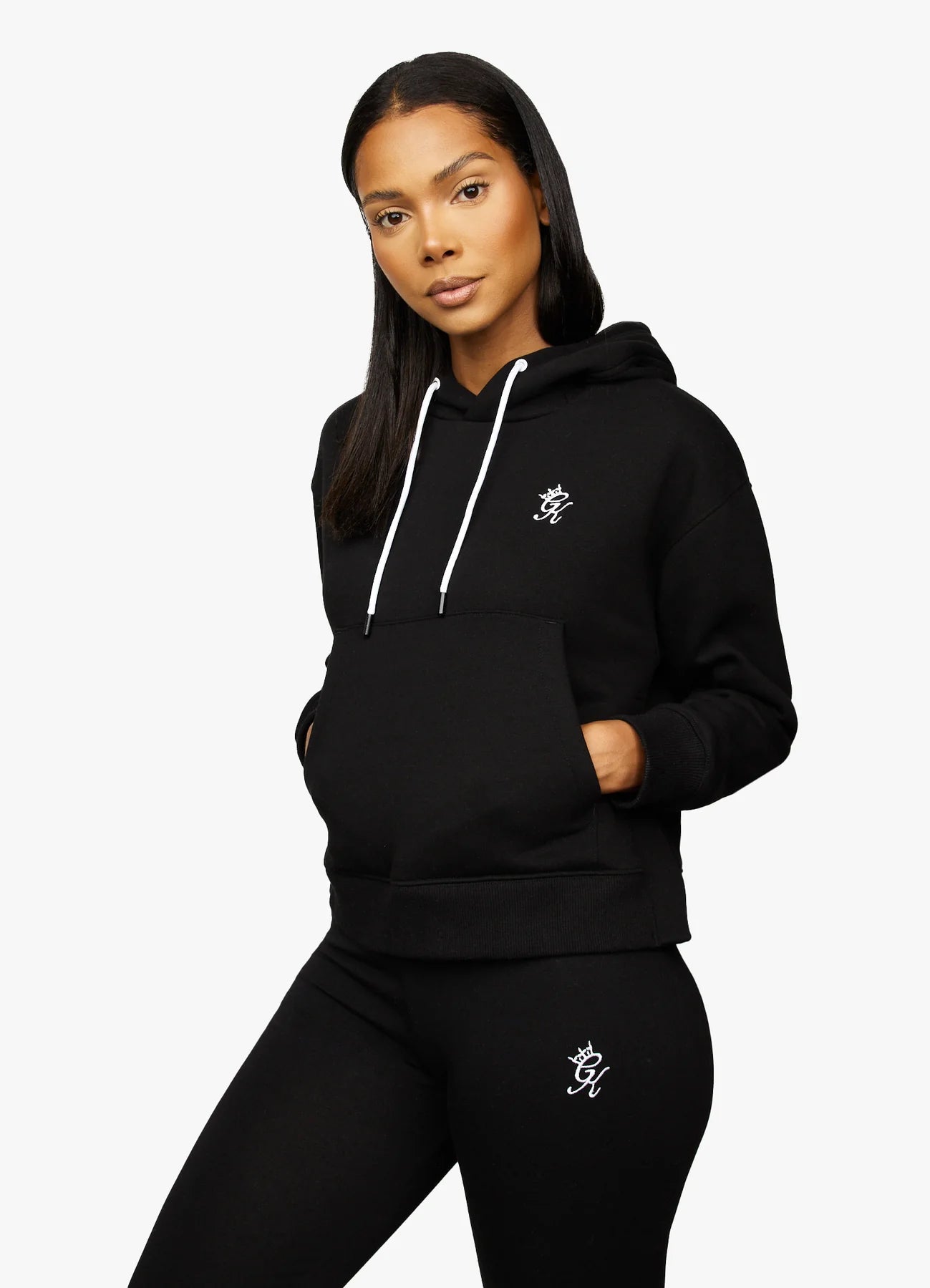 Gym King Linear Tape Hood - Black