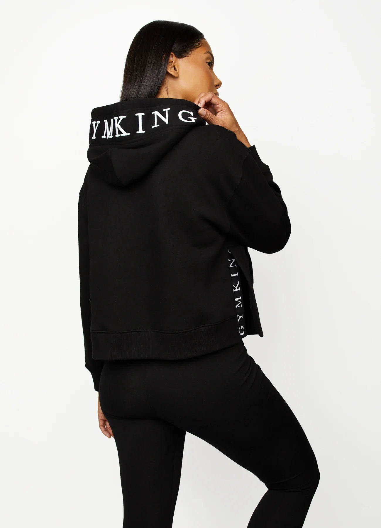 Gym King Linear Tape Hood - Black