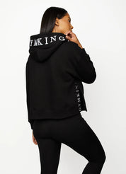 Gym King Linear Tape Hood - Black