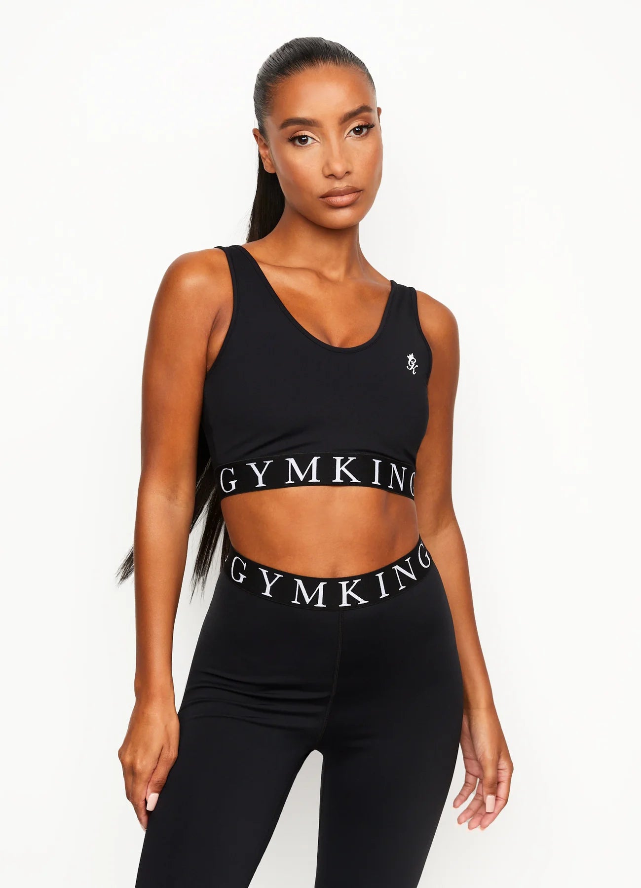 Gym King Impact Bra - Black