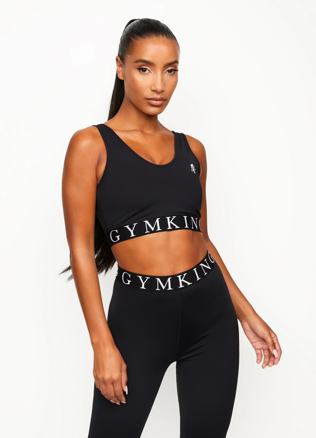 Gym King Impact Bra - Black
