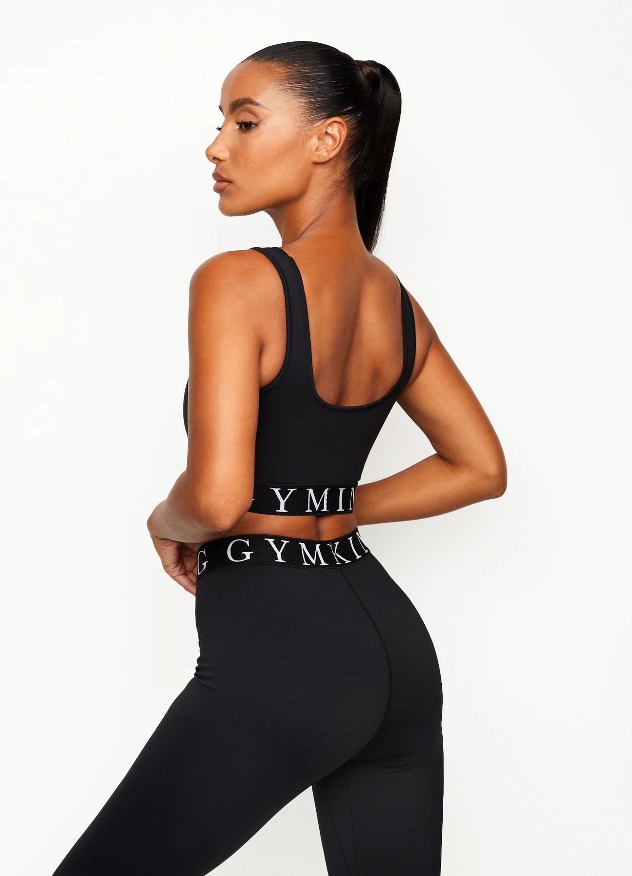 Gym King Impact Bra - Black