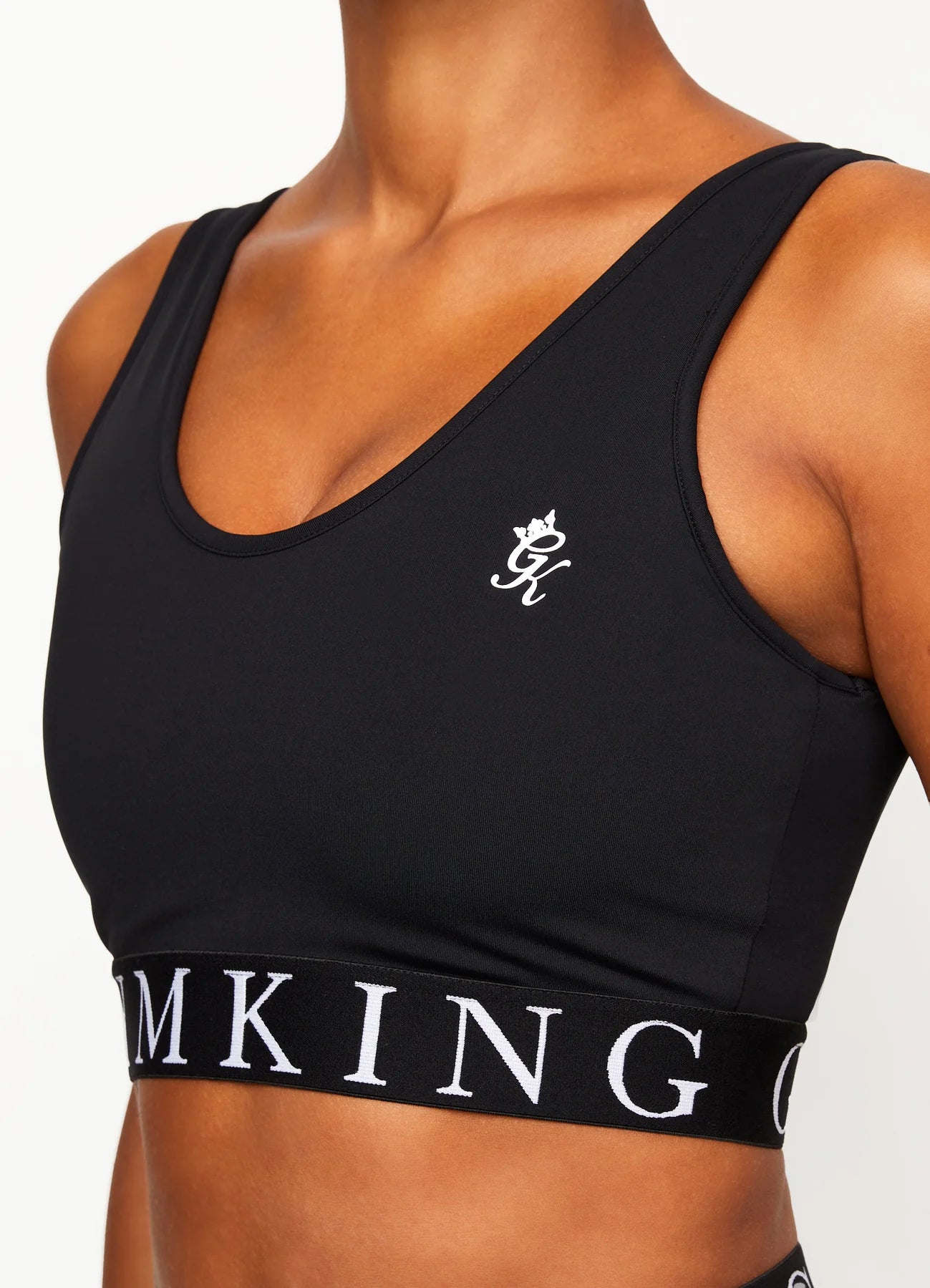Gym King Impact Bra - Black