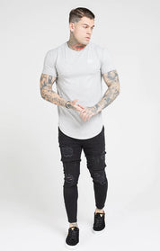 Black Washed Essential Distressed Skinny Jean