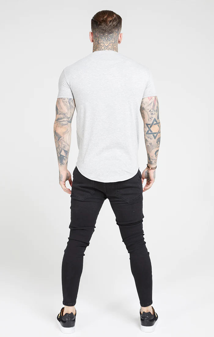 Black Washed Essential Distressed Skinny Jean