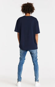 Light Blue Distressed Slim Fit Jean