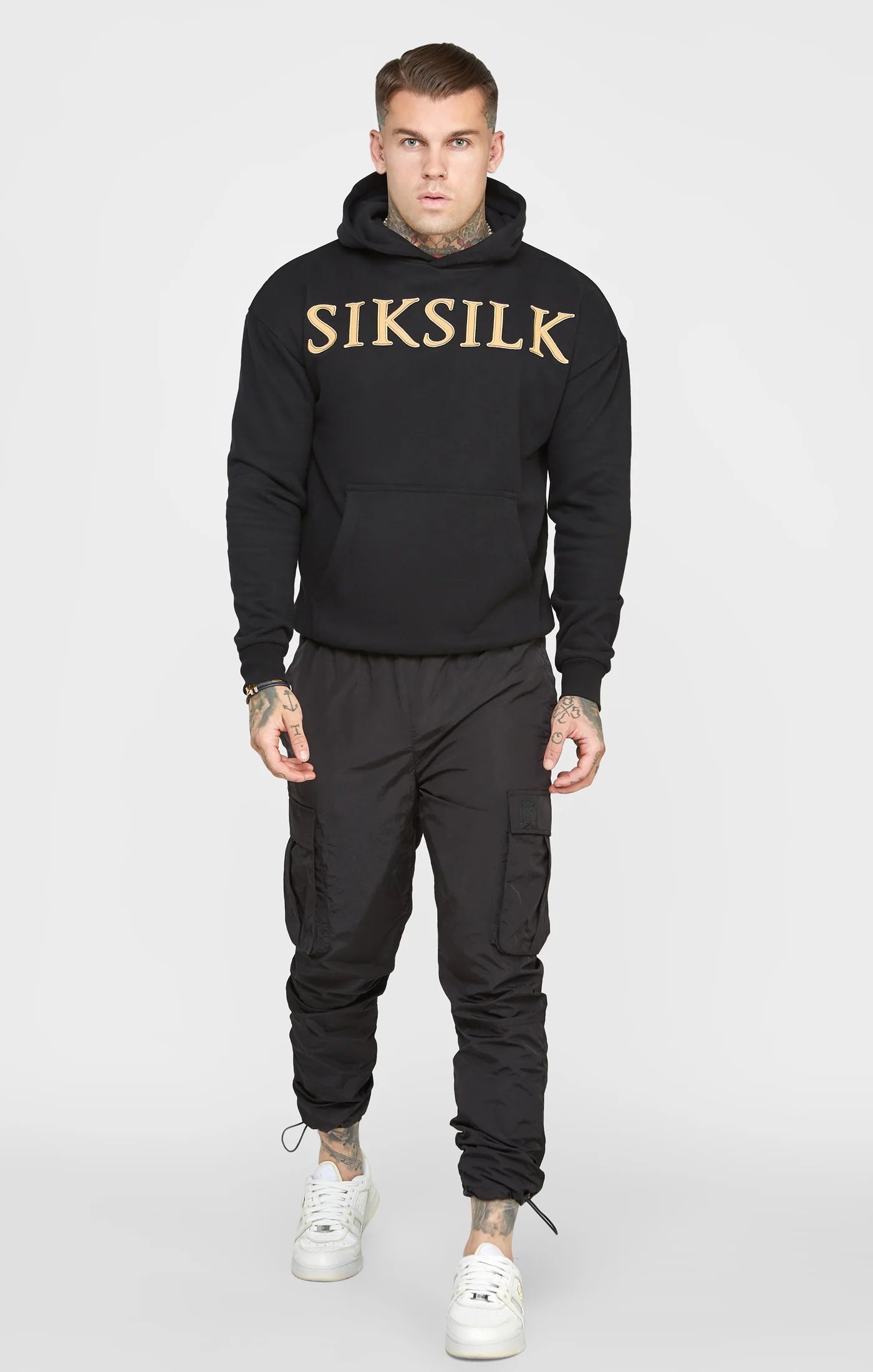 Gold Applique Hoodie