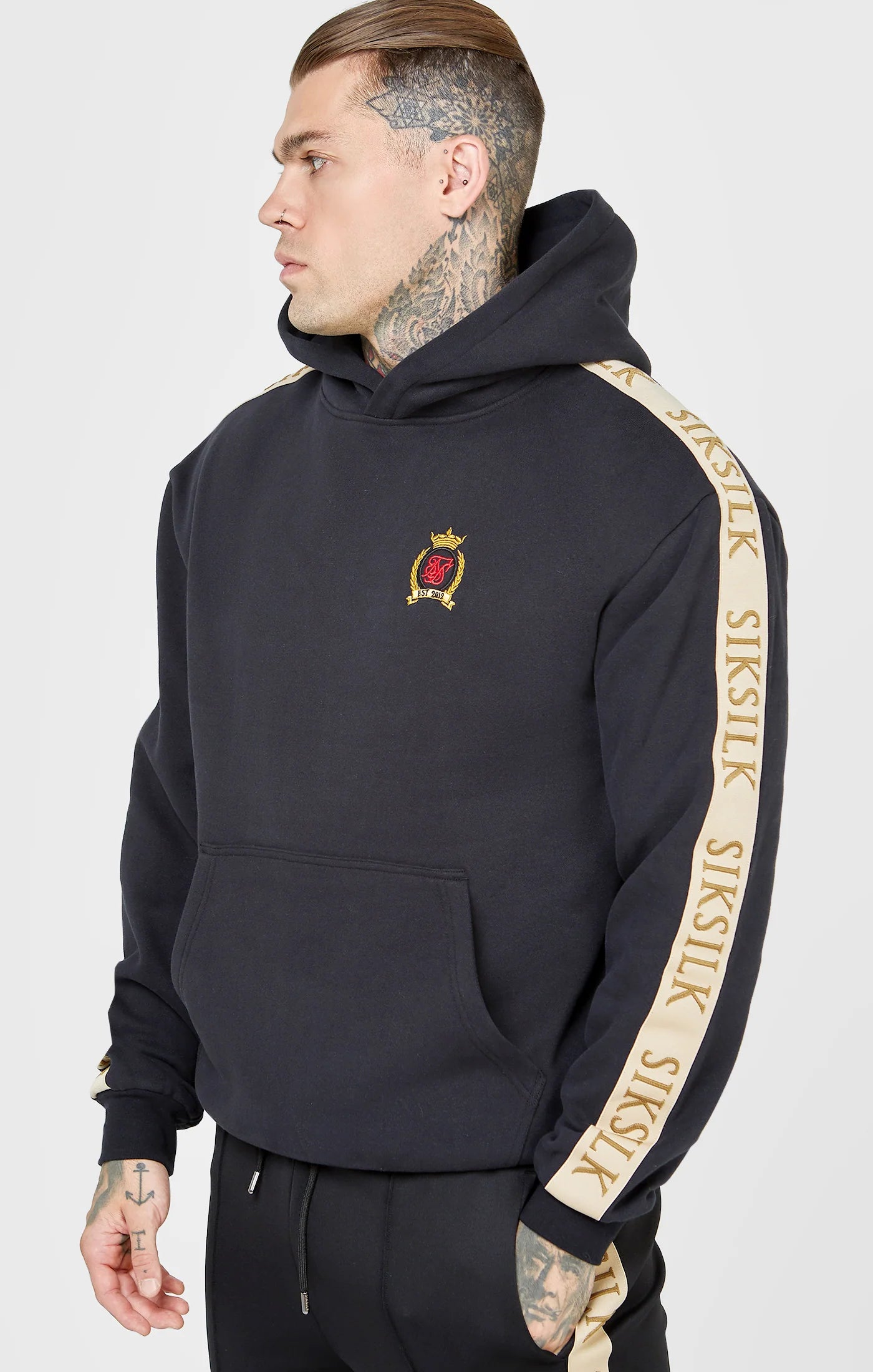 Black Oversized Hoodie