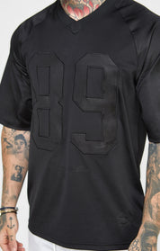 Black Oversized Short Sleeve T-Shirt